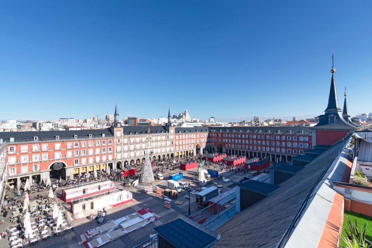 Historic Penthouse Plaza Mayor In マドリード エクステリア 写真